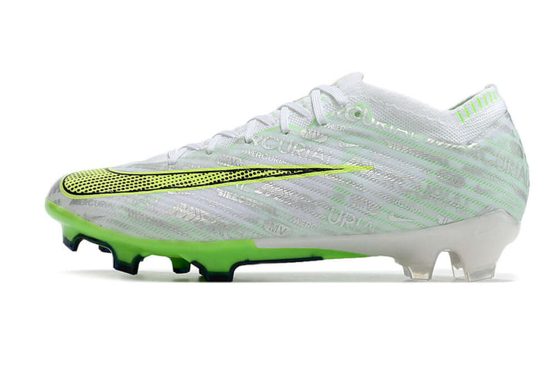 Nike mercurial white and green hotsell