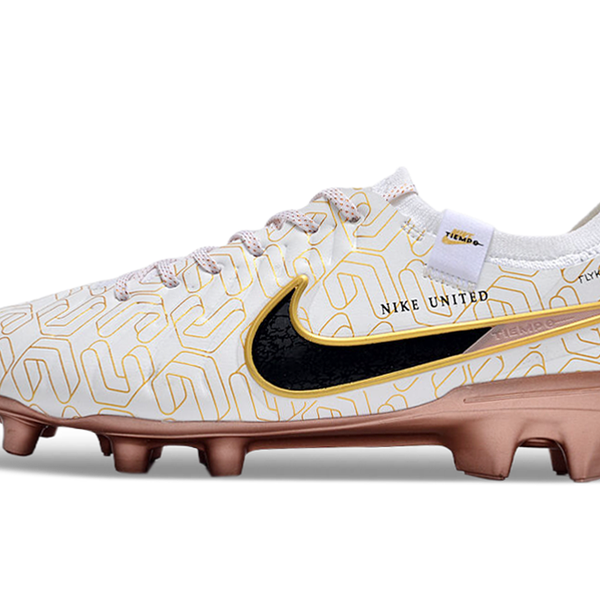 Nike Tiempo Legend 10 Elite FG White and Gold United Golden Pack Foo