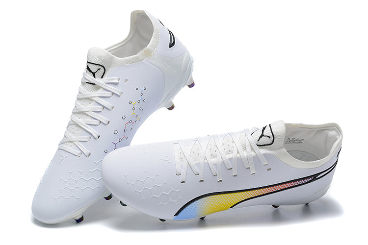 Puma King Ultimate FG White "Icon" Football Boots