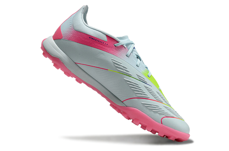 Chuteira Society Adidas Predator Elite TF Branca e Rosa "Olympic Boot Pack"