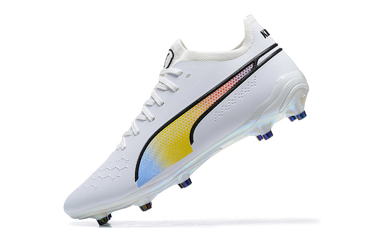 Puma King Ultimate FG White "Icon" Football Boots