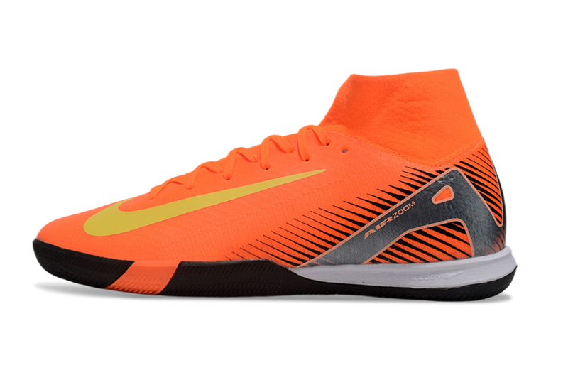 Chuteira Futsal Nike Air Zoom Mercurial Superfly 10 Elite IC Laranja