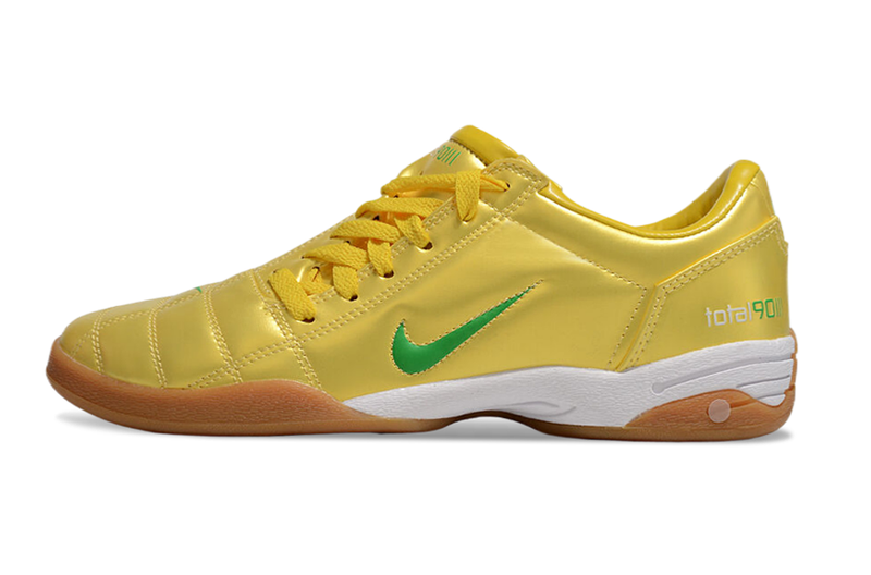 Chuteira Futsal Nike Total 90 IC Dourada