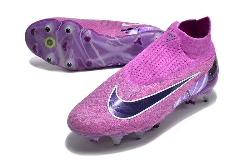 Chuteira Campo Nike Phantom GX DF Elite Ponta de Aluminio Roxa "Thunder"