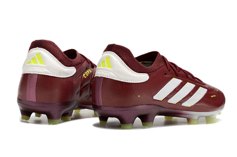 Adidas Copa Pure II+FG Maroon "Energy Citrus Pack" Field Boots