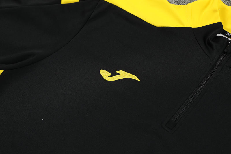 Joma Training Yellow and Black Cold Set 