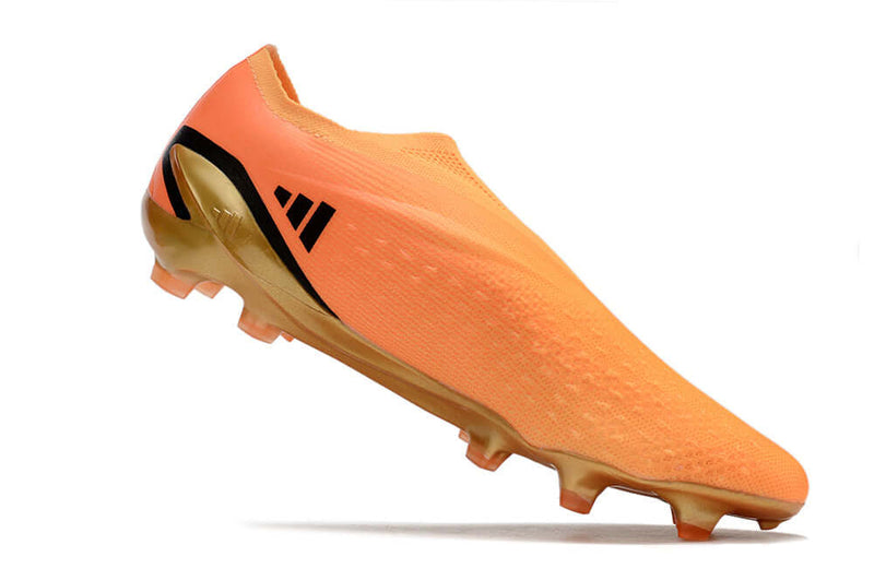 Velocidade é com Adidas X Speedportal+ FG Laranja "Heatspawn Pack" na Farda de Boleiro Garanta a qualidade de Jogadores Profissionais e Frete GRÁTIS!