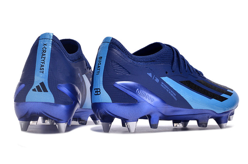 Bota de futbol Adidas X Crazyfast.1 Aluminum Toe Blau "Bugatti".