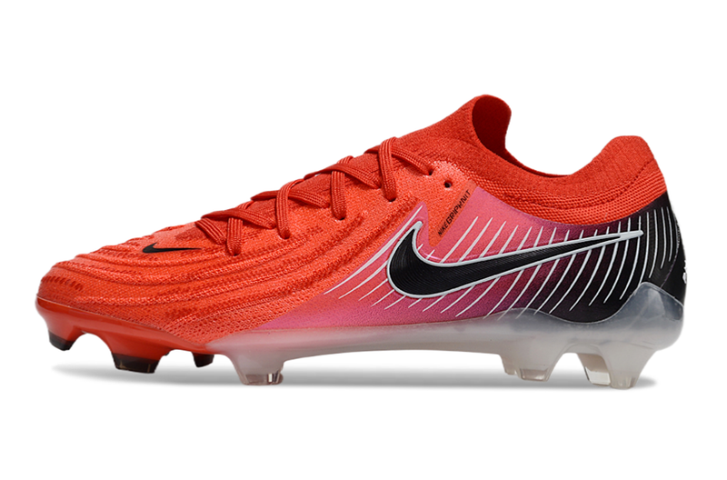 Chuteira Campo Nike Phantom GX 2 Elite FG Vermelha e Preta