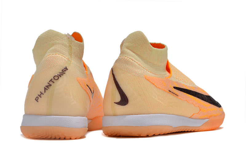 Chuteira Futsal Nike Phantom GX DF Elite IC Laranja "Fusion Pack"