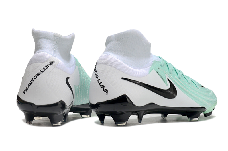 Chuteira Campo Nike Phantom Luna 2 Elite FG Branca e Verde