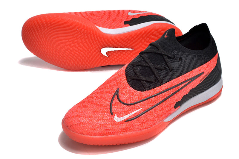 Chuteira Futsal Nike Phantom GX Elite IC Preta e Vermelha "Ready Pack"