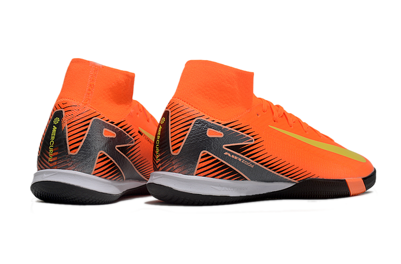 Chuteira Futsal Nike Air Zoom Mercurial Superfly 10 Elite IC Laranja