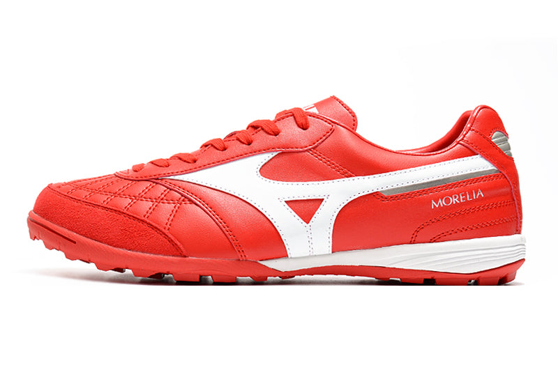 Botes de futbol Mizuno Morelia Sala Japan TF vermell i blanc