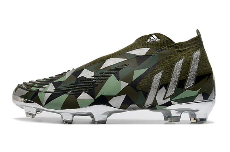 A nova Chuteira da Adidas de Campo Predator Edge Crystal+ FG Verde na Farda de Boleiro, a Nova Predator Edge Crystal+ garante Controle de Bola e conforto