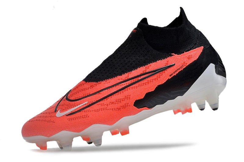 Bota de futbol Nike Phantom GX DF Elite negre i vermell amb punta d'alumini "Ready Pack"