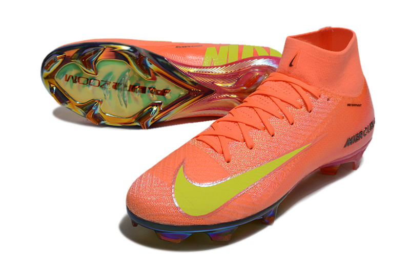 Chuteira Campo Nike Air Zoom Mercurial Superfly 10 Elite FG Laranja "Cosmic Speed"