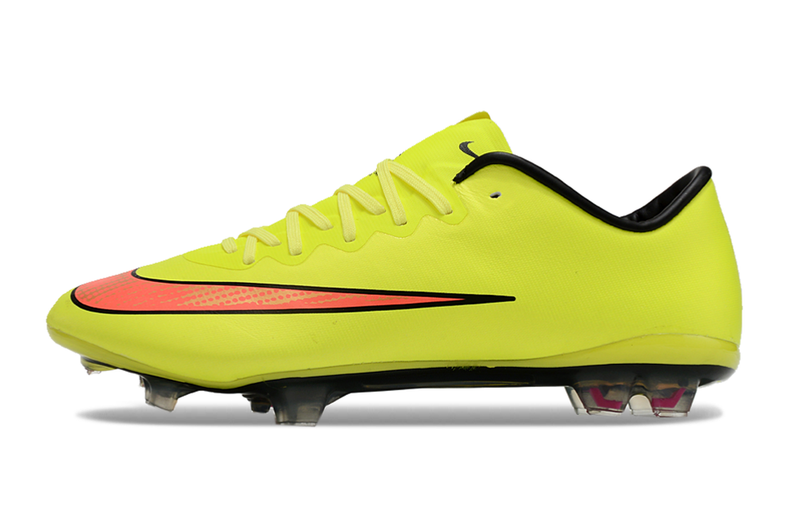 Nike mercurial neon orange best sale