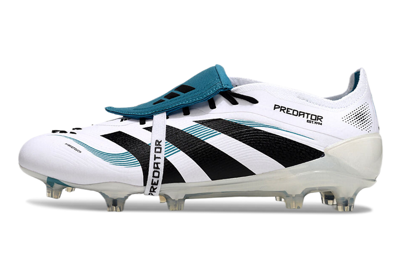 Chuteira Campo Adidas Predator FT 30 Elite FG Branca e Azul