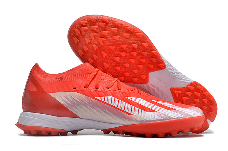 Bota de futbol Adidas X Crazyfast.1 TF vermell "Energy Citrus Pack"