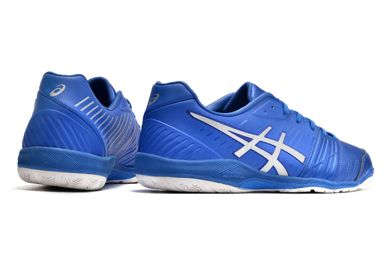 Chuteira Futsal Asics Japan Destaque II IC Azul