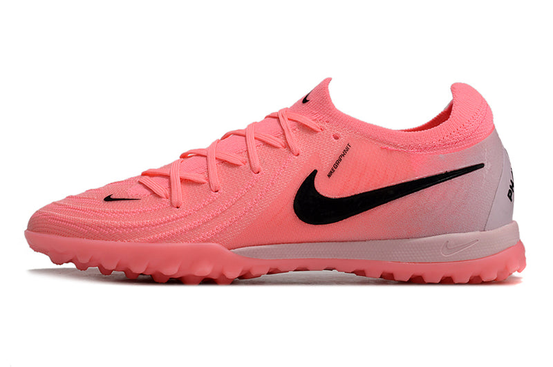 Bota de futbol per a nens Nike Phantom GX 2 Elite TF rosa "Mad Brilliance". 