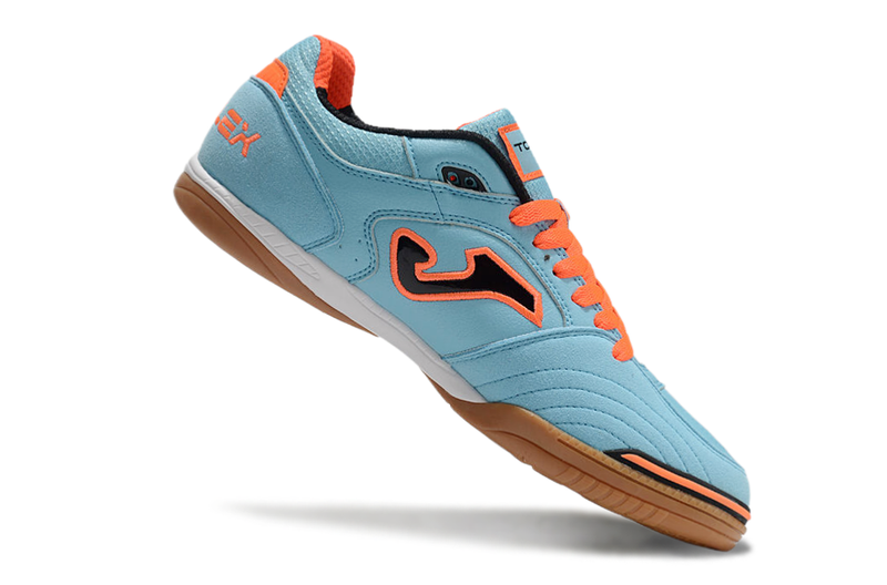 Joma Top Flex Rebound IC Futsal Boot Blue and Orange 