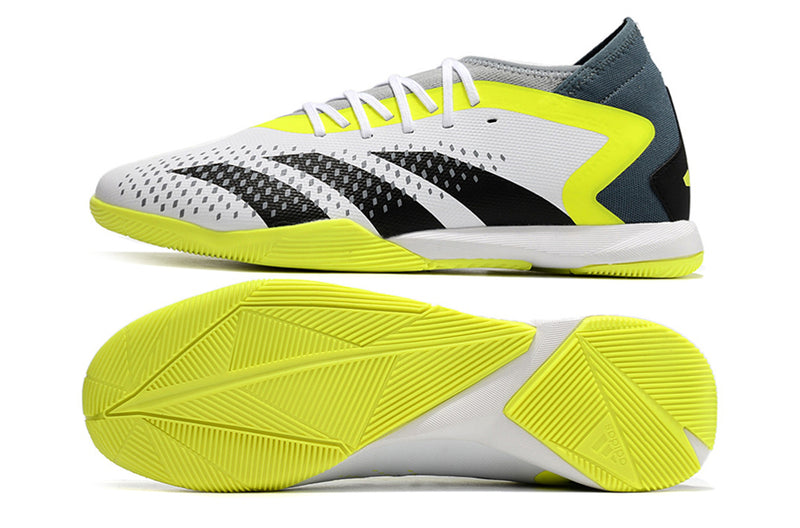 Chuteira Adidas Predator Accuracy.1 de Futsal a Chuteira que garante PRECISÃO para o Atleta, adquira na Farda de Boleiro, Garanta a qualidade de Jogadores Profissionais!