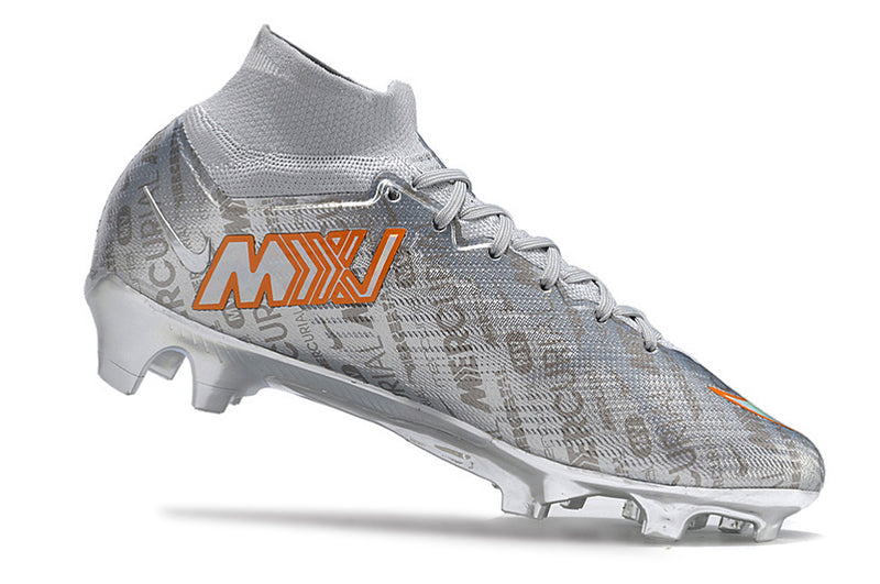 Nike Air Zoom Mercurial Superfly 9 Elite FG Silver "25 Years Nike" Kids' Field Football Boots