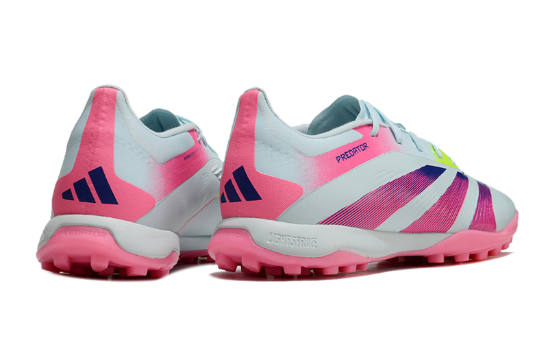 Chuteira Society Adidas Predator Elite TF Branca e Rosa "Olympic Boot Pack"