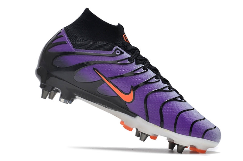 Nike Air Zoom Mercurial Superfly 9 Elite Turf Football Boot - Purple "Air Max TN"