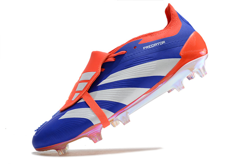 Botes de futbol Adidas Predator FT 30 Elite FG blau, vermell i blanc "Advancement Pack"