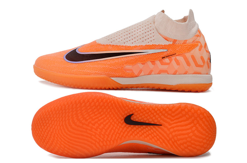 Chuteira Futsal Nike Phantom GX DF Elite IC Laranja "United Pack"