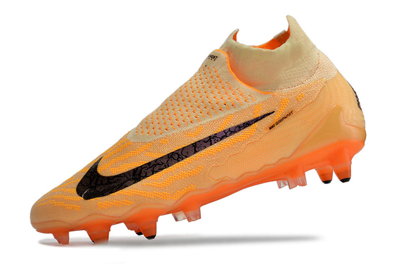 Chuteira Campo Nike Phantom GX DF Elite Ponta de Aluminio Laranja "Blaze Pack"