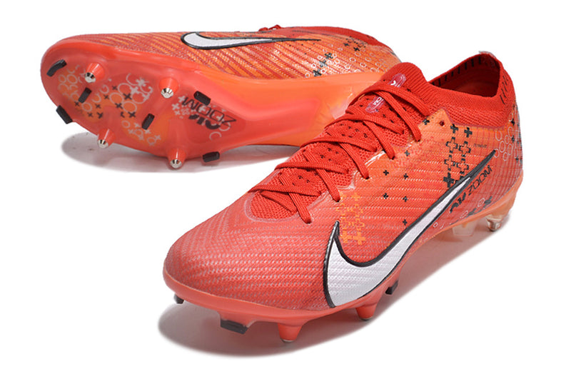 Bota de futbol Nike Air Zoom Mercurial Vapor 15 Elite vermella amb punta d'alumini "Dream Speed ​​​​7"