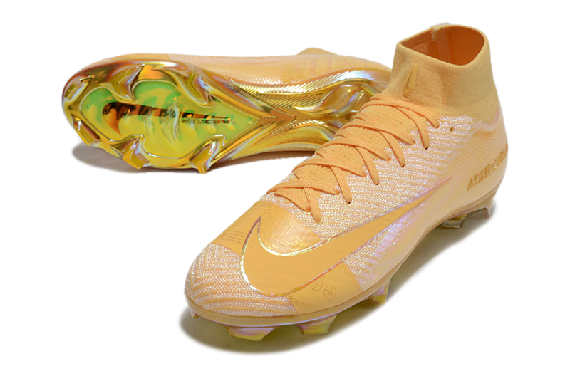 Chuteira Campo Nike Air Zoom Mercurial Superfly 10 Elite FG Amarelo