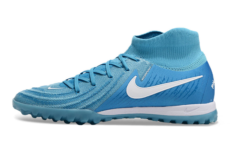 Sabatilles per a nens Nike Phantom Luna Elite TF blau "Mad Ambition Pack". 