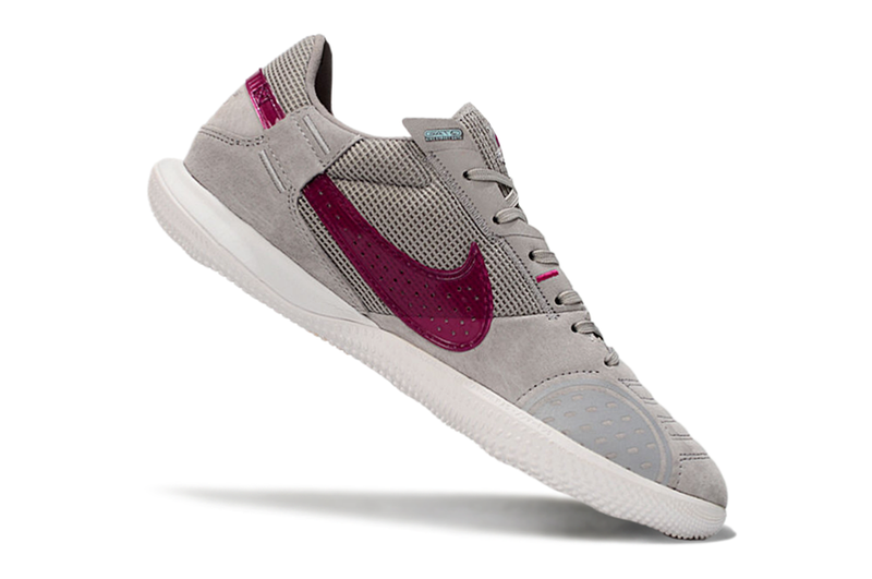 Chuteira Futsal Nike StreetGato IC Cinza e Roxo