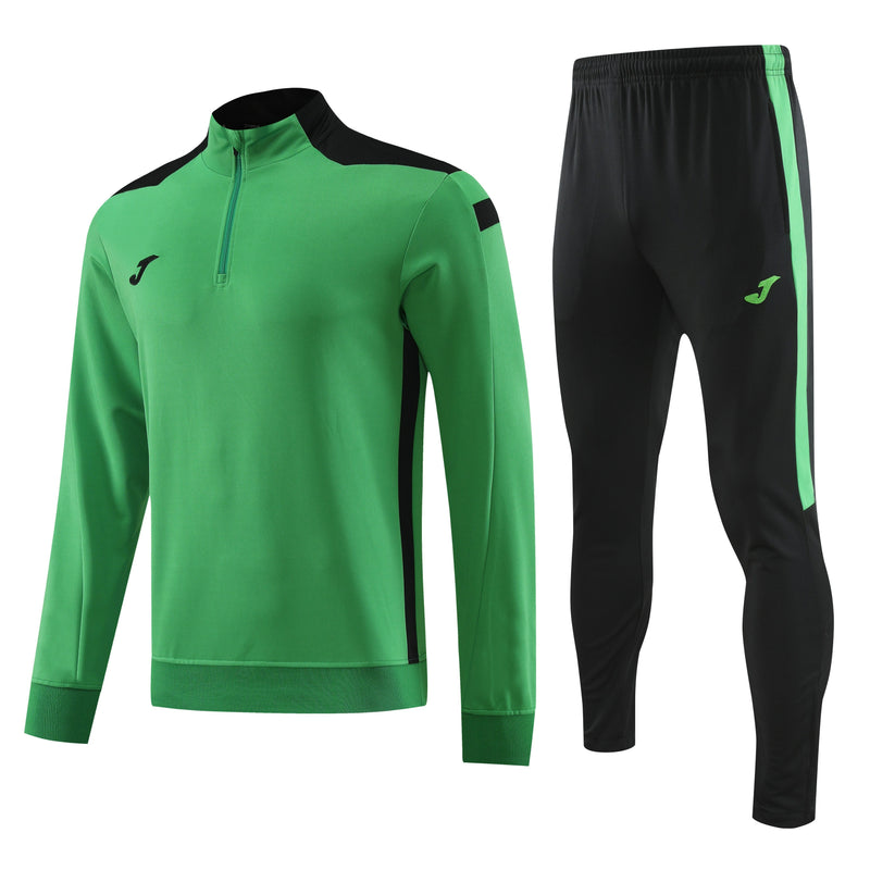 Joma Training Green and Black Cold Set