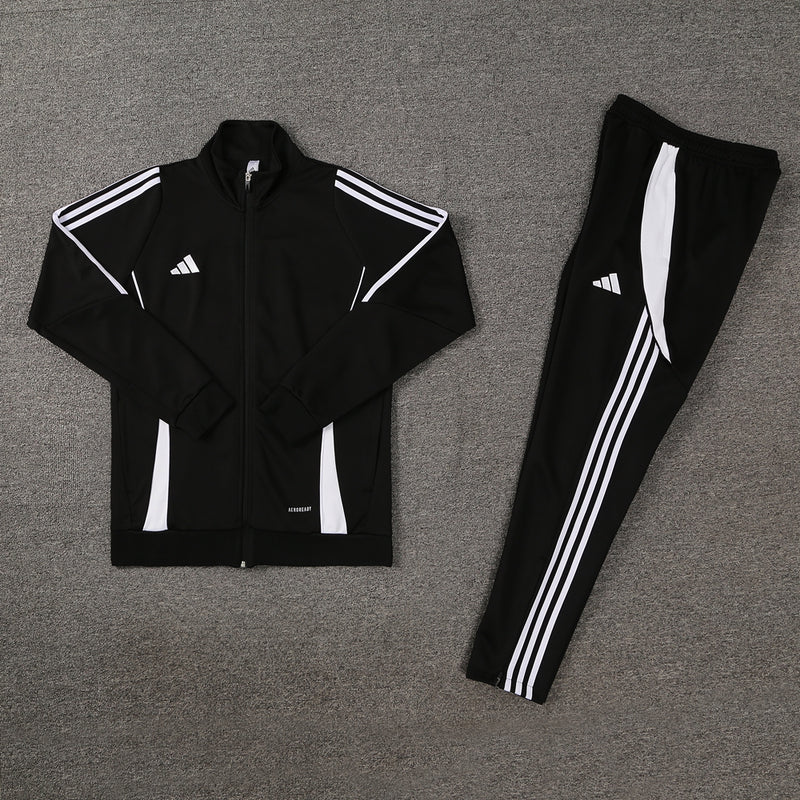 Conjunto de Frio Adidas Sportswear Preto e Branco