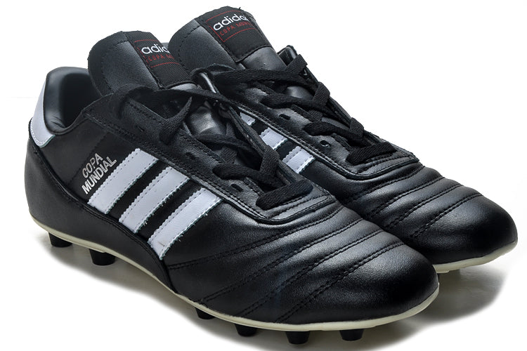 Adidas Copa Mundial FG Black and White Football Boots