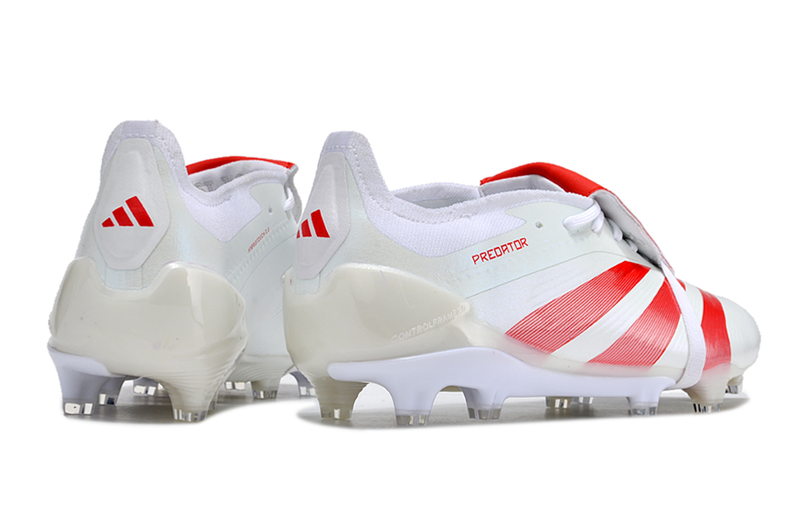 Adidas Predator FT 30 Elite FG White and Red Football Boots