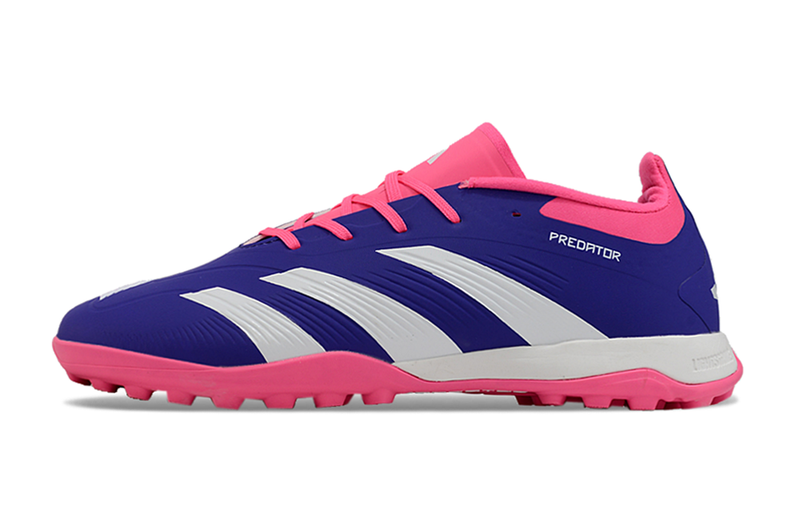 Chuteira Society Adidas Predator Elite TF – Azul e Rosa

A Adidas Predator Elite TF combina estilo e performance com seu design vibrante em azul e rosa. Ideal para campos sintéticos, oferece tração superior e controle preciso com a tecnologia Predator. O cabedal sintético proporciona um ajuste confortável e o material durável garante resistência e longevidade. Perfeita para jogadores que querem se destacar em campo com confiança e estilo.