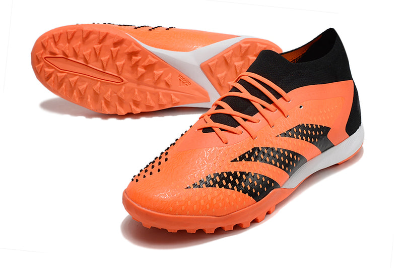 Chuteira Adidas Predator Accuracy.1 de Society a Chuteira que garante PRECISÃO para o Atleta, adquira na Farda de Boleiro, Garanta a qualidade de Jogadores Profissionais!