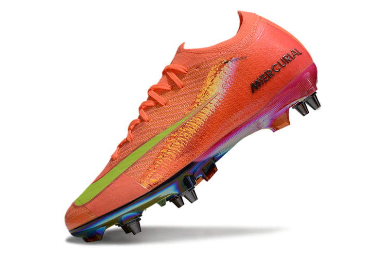 Chuteira Campo Nike Air Zoom Mercurial Vapor 16 Elite Trava Mista Laranja "Cosmic Speed"