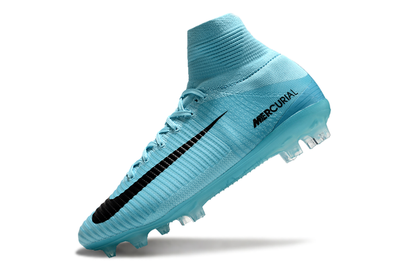 Nike Retro Mercurial Superfly 5 FG Blue Football Boots 