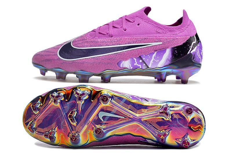 Bota de futbol Nike Phantom GX Elite FG violeta "Thunder".