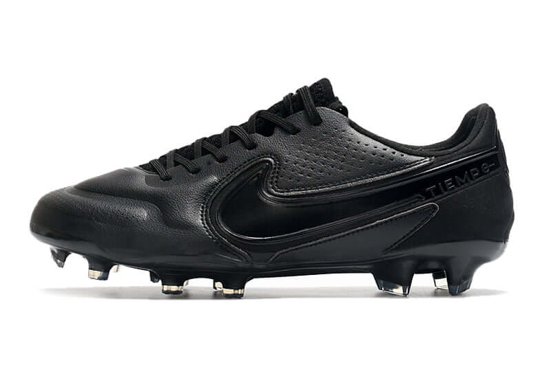 Conforto e qualidade é com NIKE Tiempo Legend 9 Elite FG Preto "Shadow Pack" na Farda de Boleiro, Garanta a qualidade de Jogadores Profissionais