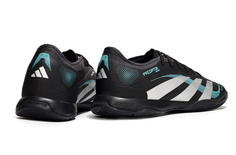 Chuteira Futsal Adidas Predator 24 Elite IC Preto, Branco e Verde
