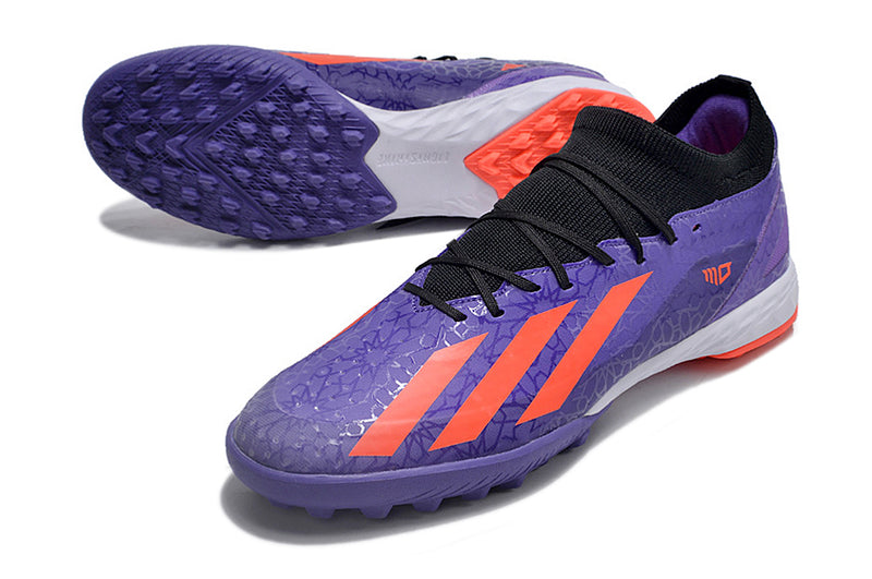 Botes de futbol de la Societat Adidas X CrazyFast.1 TF Purple "Salah"